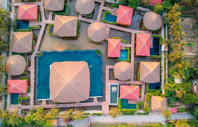 Aerial view at Vanna Lodge, photo 5 of 17